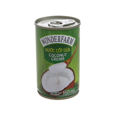 Wonderfarm Coconut Cream Can 160ml x 30 Cans