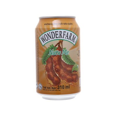 Wonderfarm Tamarind Drink Can 310ml x 24 Cans