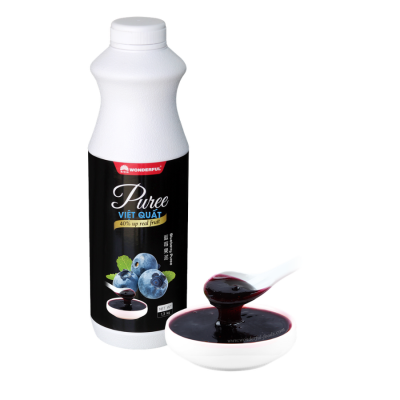 Wonderful Puree Blueberries 1.3kg x 6 Bottles