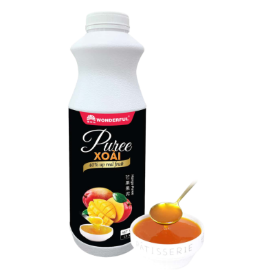 Wonderful Puree Mango 1.3kg x 6 Bottles