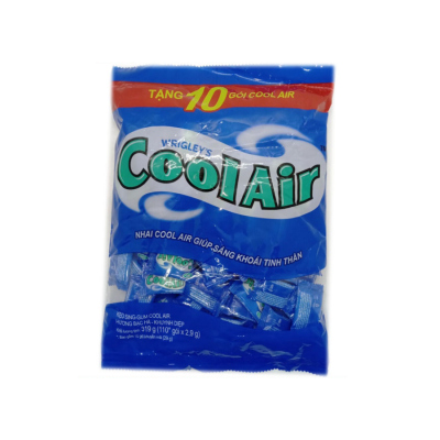 Wrigley's Cool Air Menthol Eucalyptus Gum 319g