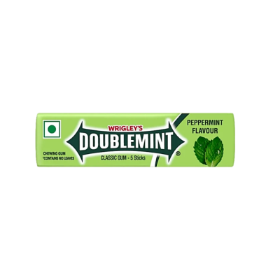 Wrigley's Doublemint Gum 13.5G 5 Sticks x 20 Bars x 60 Boxes