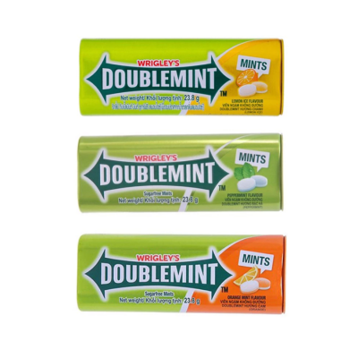 Wrigley's Doublemint Orange mint 23.8g x 15 Jar x 10 Boxes