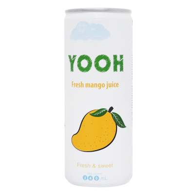 YOOH Mango Juice 240ml x 24 cans