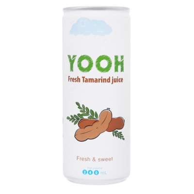 YOOH Tamarind Juice 240ml x 24 cans