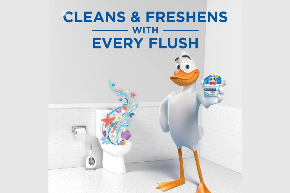 Is Duck Toilet Cleaner Bleach?