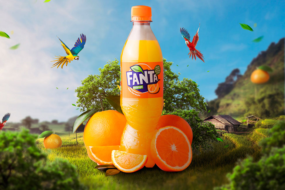 Fanta Orange Soft Drink