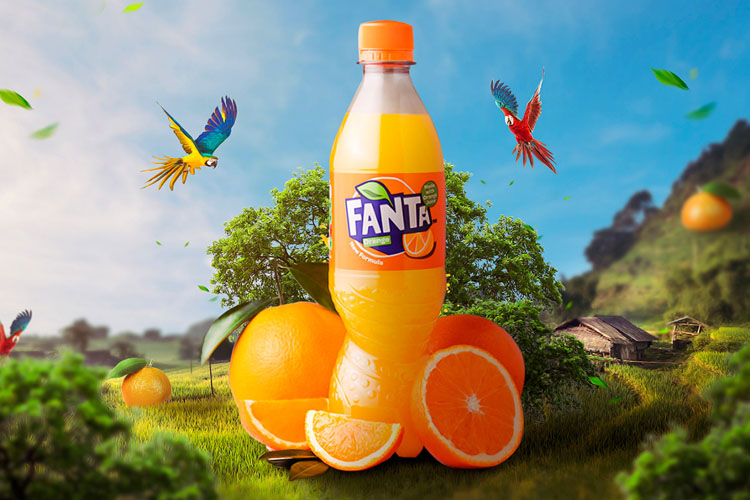 Fanta Orange Soft Drink