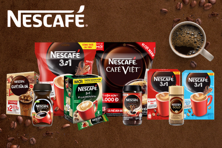 Some of the best-selling Nescafe products 