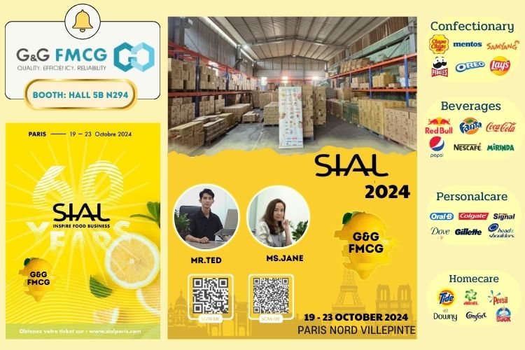 G&G FMCG at SIAL Paris 2024: Discover Global FMCG Products from Vietnam