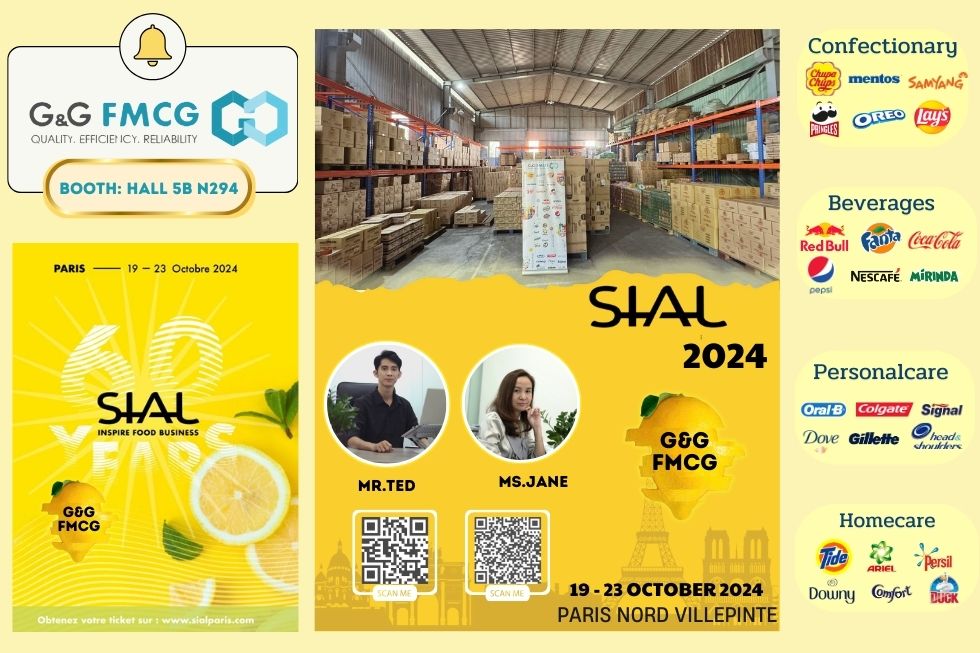 G&G FMCG at SIAL Paris 2024: Discover Global FMCG Products from Vietnam