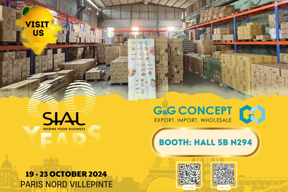 G&G FMCG at SIAL Paris 2024 – Discover Our Booth at Hall 5B N294