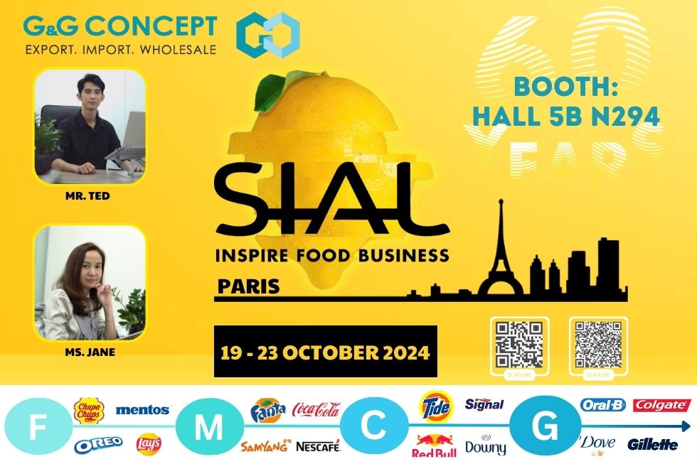 G&G FMCG: Exporting Consumer Goods from Vietnam at SIAL Paris 2024