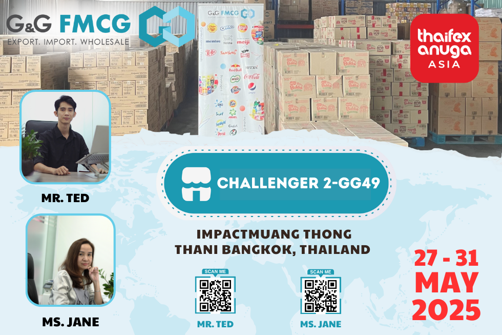 G&G Concept Highlights from THAIFEX – Anuga Asia 2025 | Vietnam’s Leading FMCG Exporter