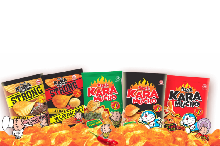 Top 5 Best Selling Karamucho Snack Flavors In Vietnam