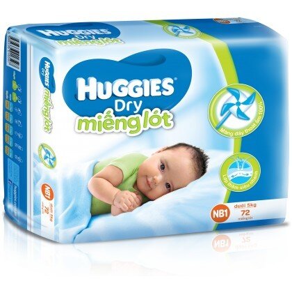 Huggies Dry New Born 1 - 72 pcs product