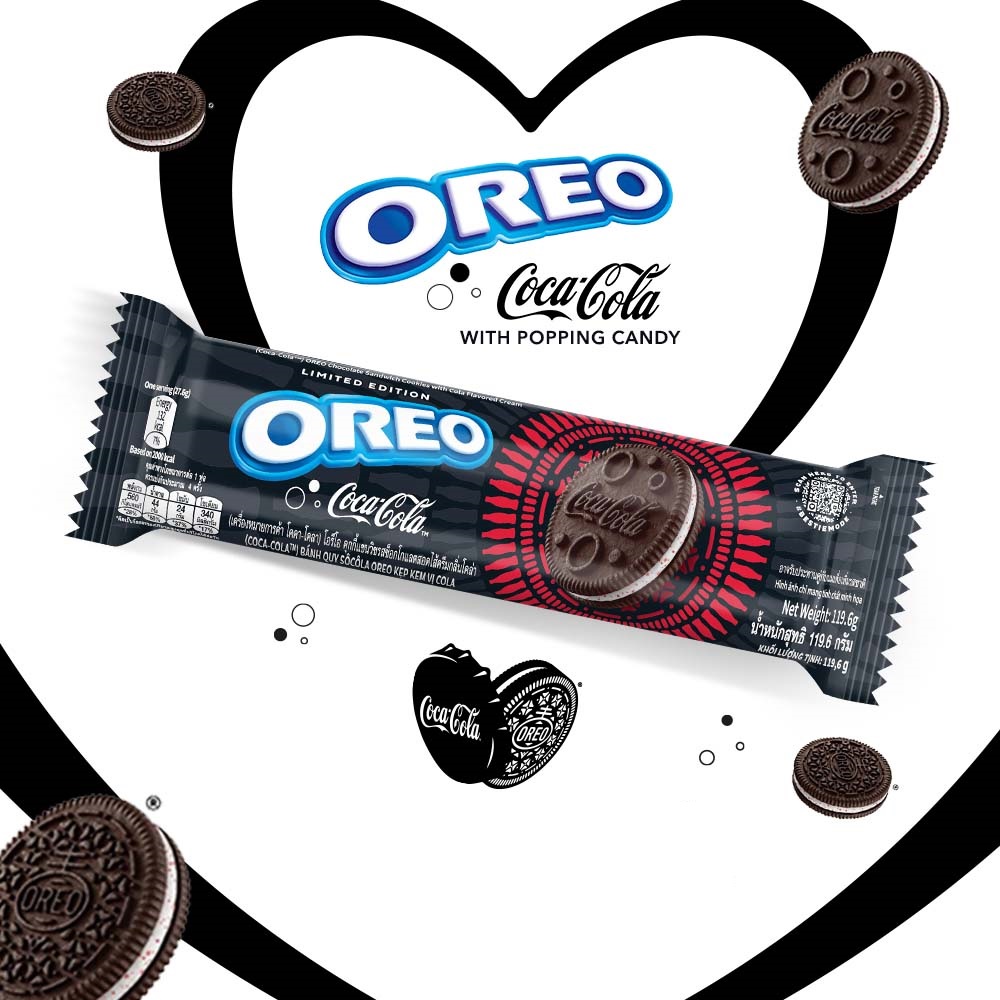 Oreo Chocolate Sandwich Cookies with Cola Flavored Cream 119.6g