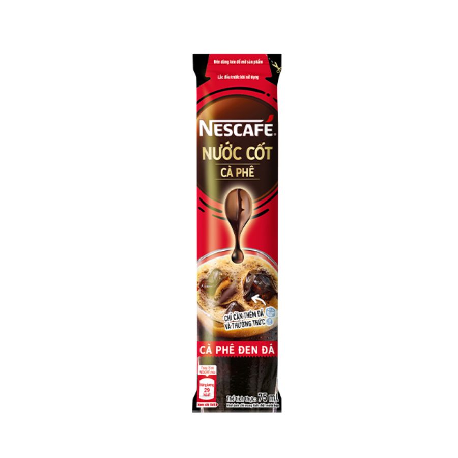 Nescafe Iced Black Coffee Essence 375ml x 6 Boxes