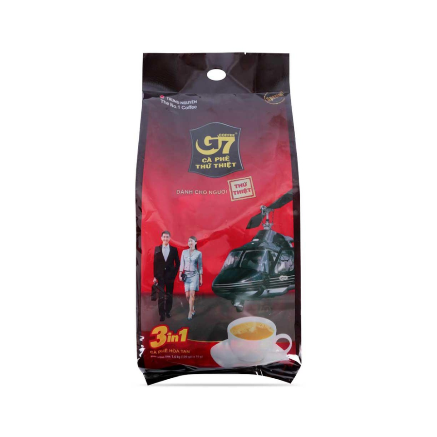 G7 3in1 Instant Coffee 16g x 100 Sticks x 5 Bags