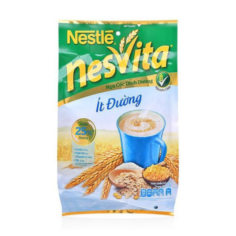 Nesvita Less Sugar Regular Cereals 400g (25g x 16 Pack) x 12 Bags