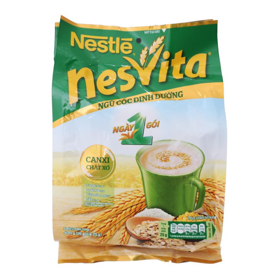 Nesvita Regular Cereals 400g(25g x 16 Pack )x 12 Bags