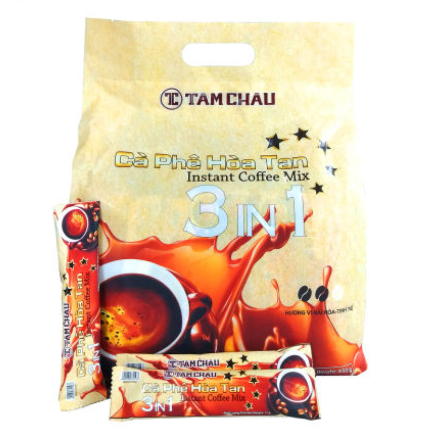 Tam Chau 3in1 Instant Coffee 17g x 20 Stick x 24 Bags