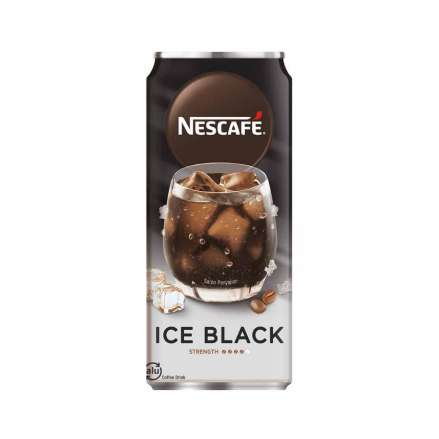 Nescafe RTD 220ml Ice Black x 24 Cans