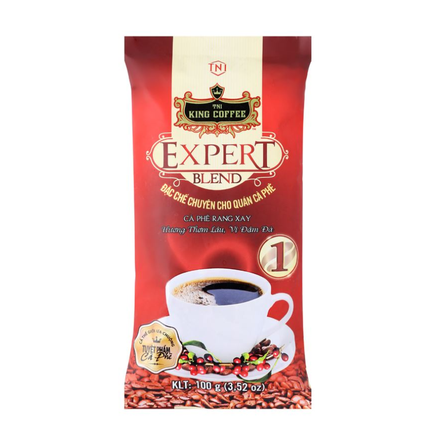 King Coffee Ground Coffee Expert Blend No.1100g x 200 Bags
