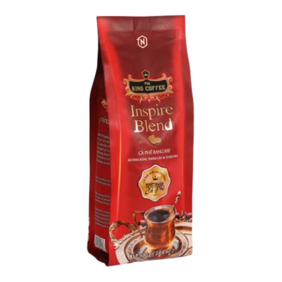 King Coffee Ground Coffee Inspire Blend 500g x 40 Bags