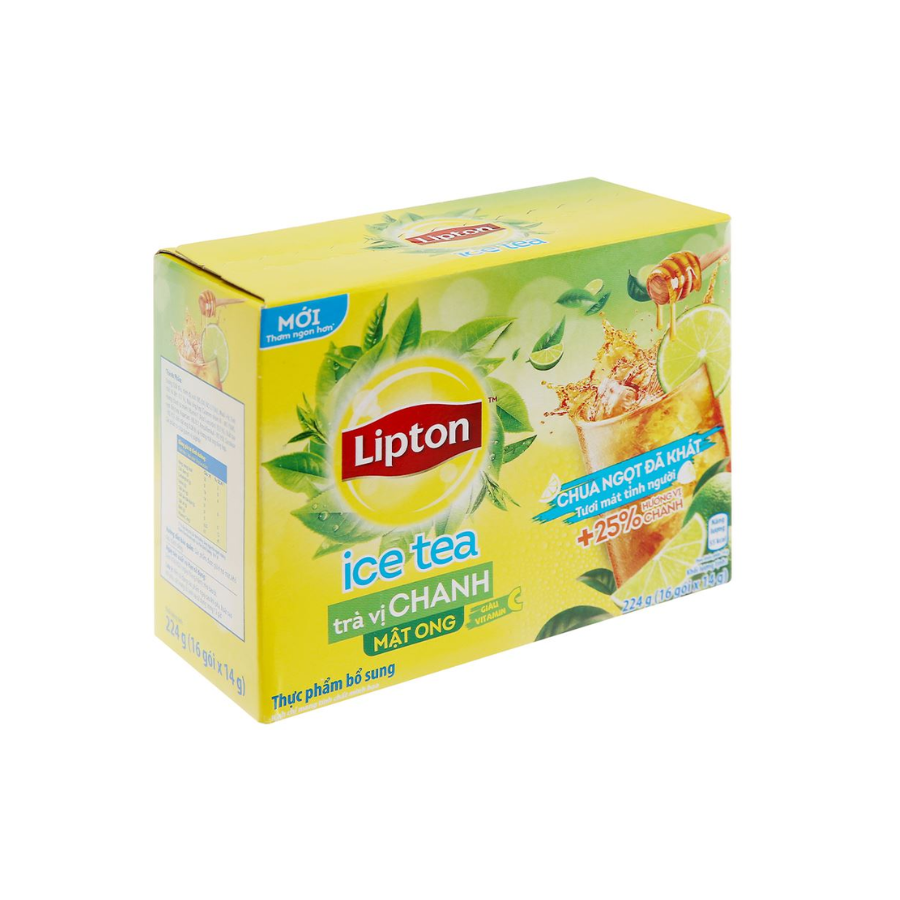 Lipton Ice Instant Tea Lemon Flavor 14g x 16Pcs x 30 Boxes