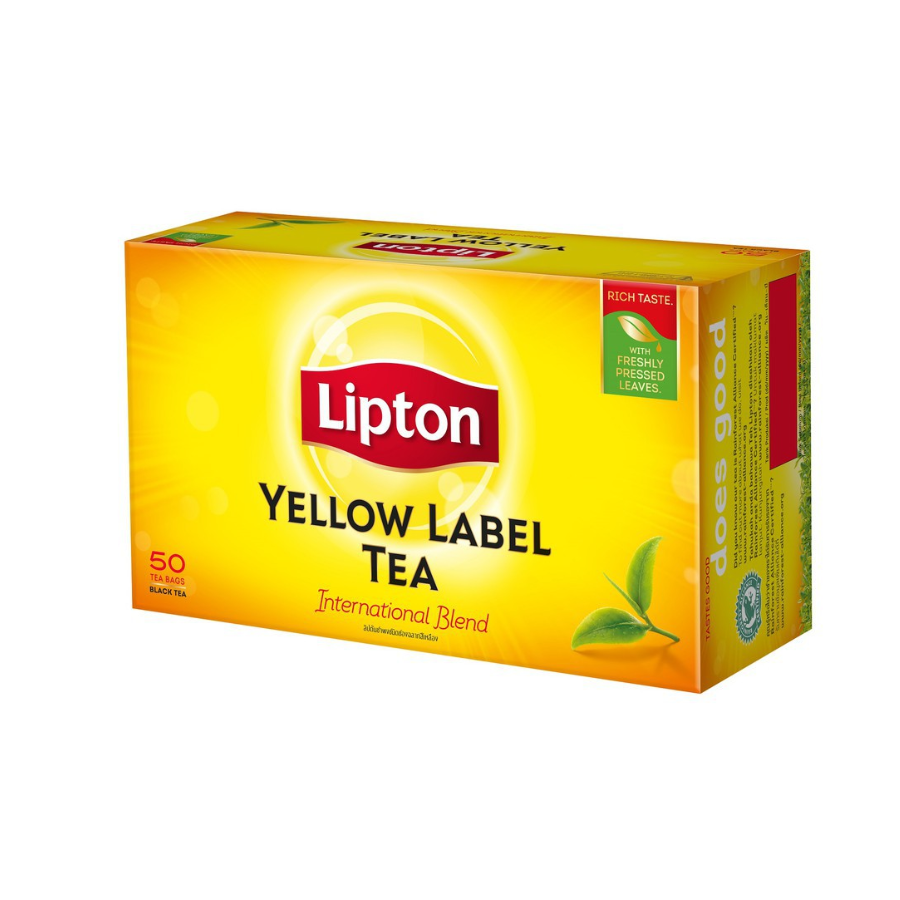 Lipton Yellow Label Tea 2g x 50pcs x 24 Boxes